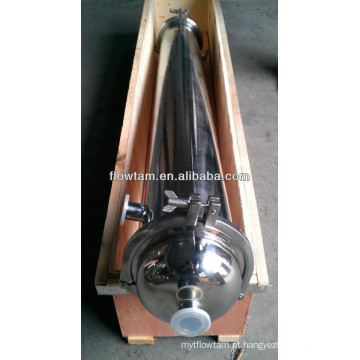 Aço Inoxidável 1m2 Shell &amp; Tube Heat Exchanger